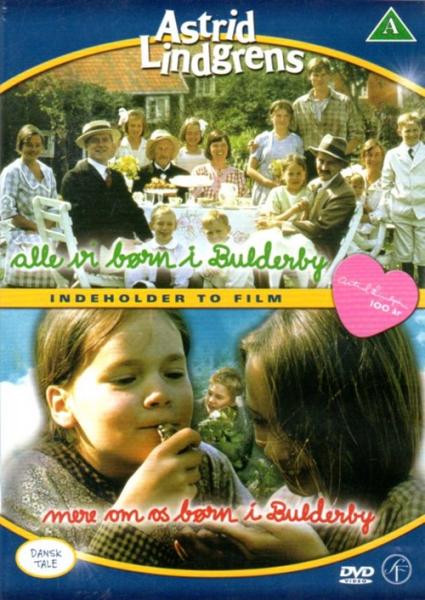 2 DVD DÄNISCH Astrid Lindgren Mere Om Os Born i Bulderby alle vi born i Bullerbü